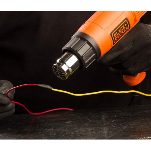  Black+Decker KX1800 1800-Watt Dual Temperature Heat Gun (Orange and Black)