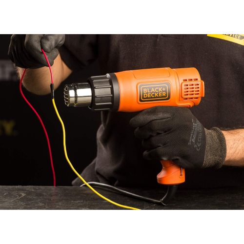  Black+Decker KX1800 1800-Watt Dual Temperature Heat Gun (Orange and Black)