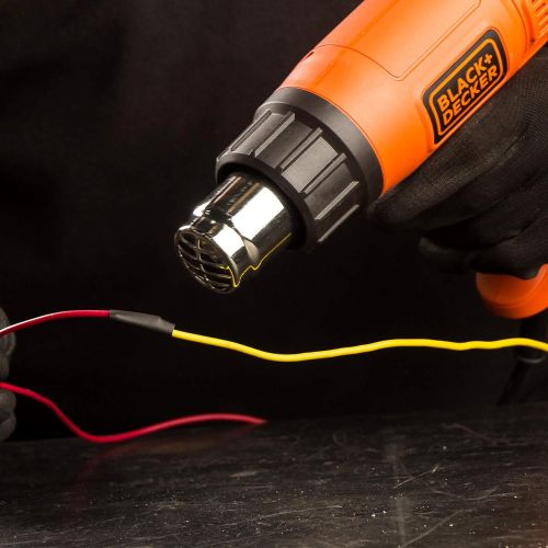  Black+Decker KX1800 1800-Watt Dual Temperature Heat Gun (Orange and Black)