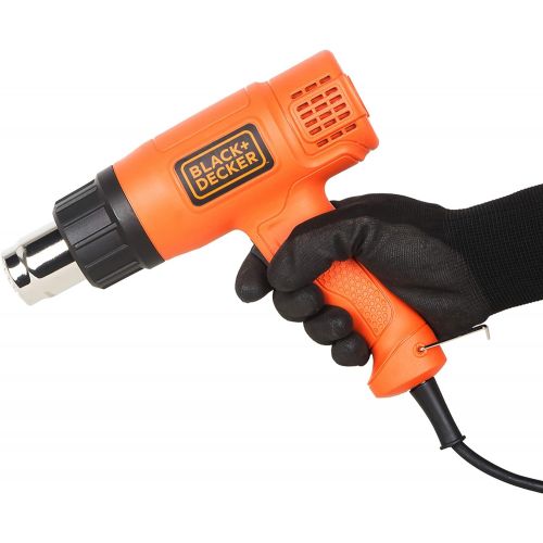  Black+Decker KX1800 1800-Watt Dual Temperature Heat Gun (Orange and Black)