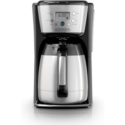  BLACK+DECKER CM2036S 12-Cup Thermal Coffeemaker, BlackSilver