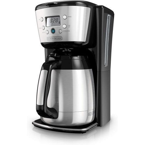  BLACK+DECKER CM2036S 12-Cup Thermal Coffeemaker, BlackSilver