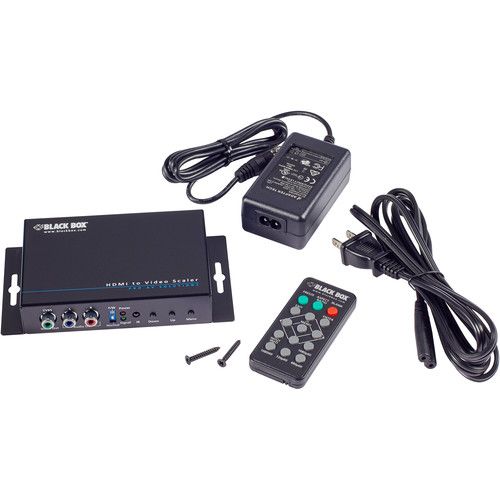  Black Box HDMI to Video Signal Scaler and Converter