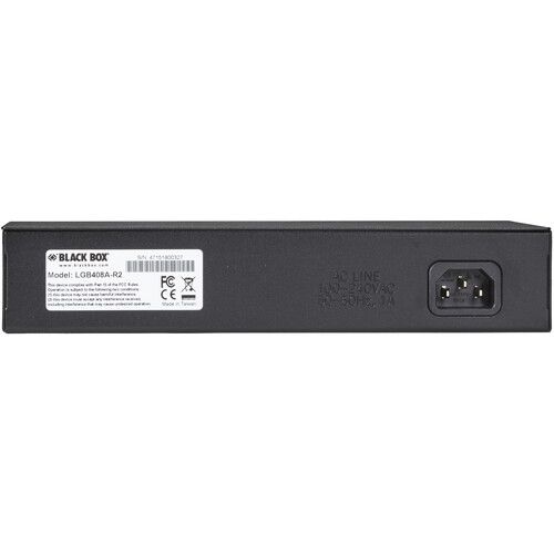  Black Box LGB408A-R2 8-Port Gigabit Unmanaged Network Switch