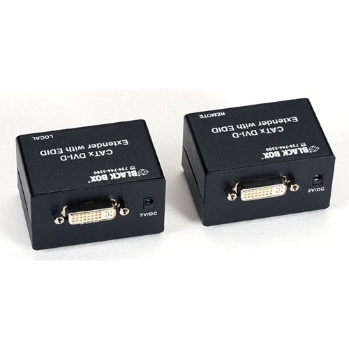  Black Box ACS2001A-R3 Multimedia (DVI-D/EDID) over CATx Single-Access Extender Kit