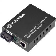 Black Box Pure Networking Gigabit Ethernet Single Mode SC Fiber Media Converter