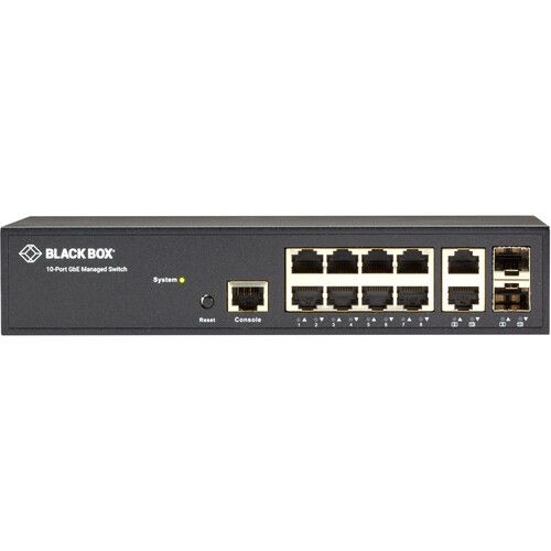  Black Box LGB1110A 10-Port Gigabit Ethernet Managed Switch