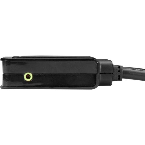 Black Box 2-Port UHD 4K60 Desktop DisplayPort Cable KVM Switch