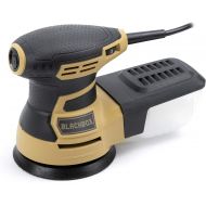 BLACKBOX BB-ROS1 5 Inch Random Orbit Sander, 6 Variable Speed Electric Sander, Sander Machine with Efficient Dust Collection System, Orbital Sanders for Woodworking Ideal for Home