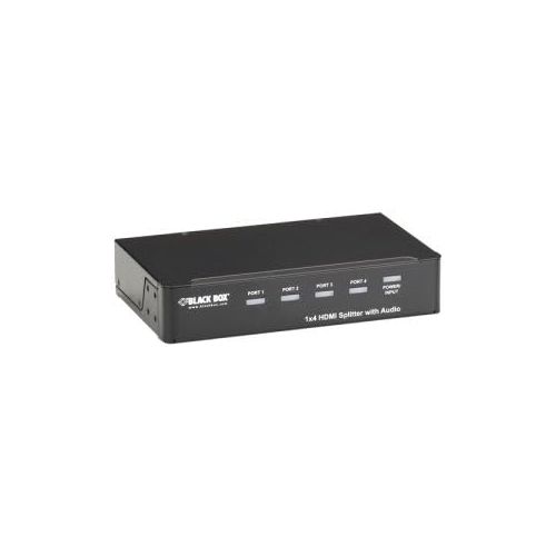  Black Box 1x4 HDMI Splitter with Audio