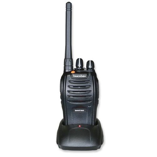  Black Box Klein Electronics BANTAM-UHF Blackbox Bantam UHF 2-Way Radio with Kenwood Connector Jack (Pack of 6); Compact, Rugged, Full Power Radio; 16 Channels; 4 Watts2 Watts RF Power; Scan