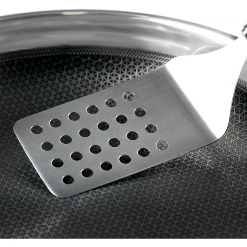  [아마존베스트]Black Cube Hybrid Stainless Steel Frying Pan with Nonstick Coating, Oven-Safe Cookware, 8 Inches