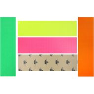 Black Diamond Skateboard Grip Tape 4 Sheets NEON Colors 9 in