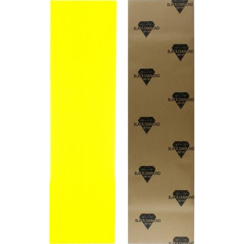  Black Diamond Sheet of Skateboard Grip Tape 9 x 33 (Yellow)