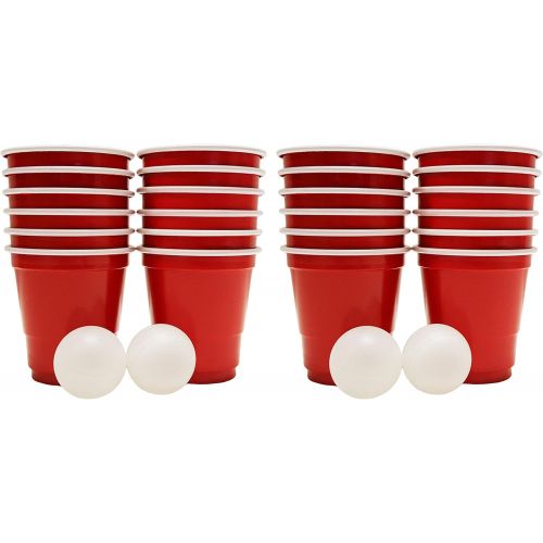  Black Duck Brand Set of 2 Mini Beer Pong Game Sets! Shot Pong Game!