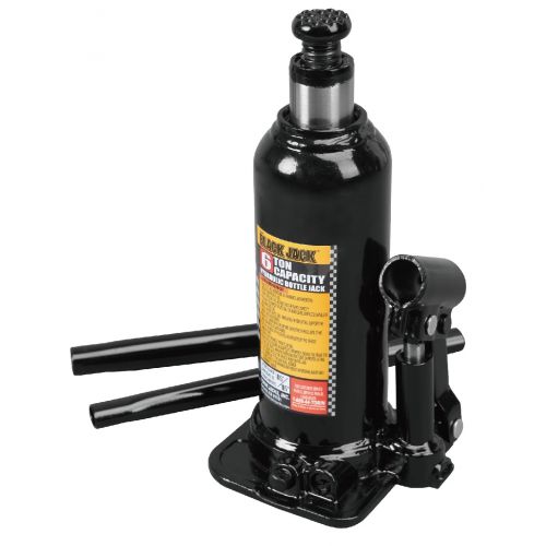  Black Jack 6-Ton Bottle Jack, Black