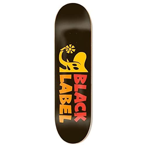  Black Label Elephant Sector Skateboard Deck 8 x 31.875 Yellow