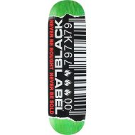 Black Label Skateboards Barcode Ripped Assorted/Black/White Skateboard Deck - 8.5 x 32.38