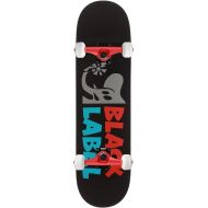 Black Label Skateboards Black Label Skateboard Assembly Elephant Sector Grey 8.5 x 32.38 Complete