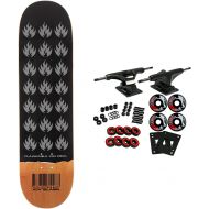 Black Label Skateboards Black Label Skateboard Complete Flammable Material Assorted Colors 8.5 x 32.38