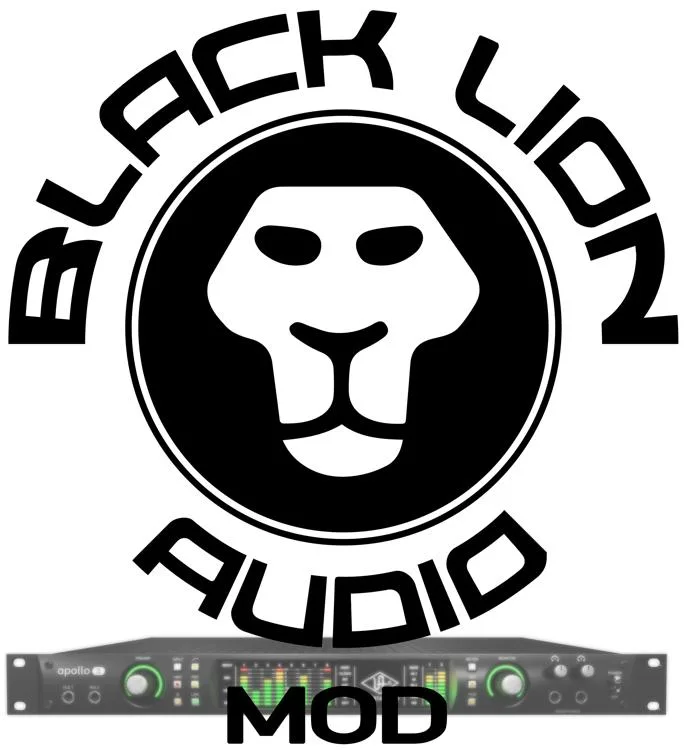 Black Lion Audio Premium Mod for UA Apollo 8 (Black)