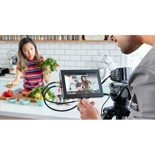  Black Magic Blackmagic Design Video Assist 4K, 7 High Resolution Monitor with Ultra HD Recorder