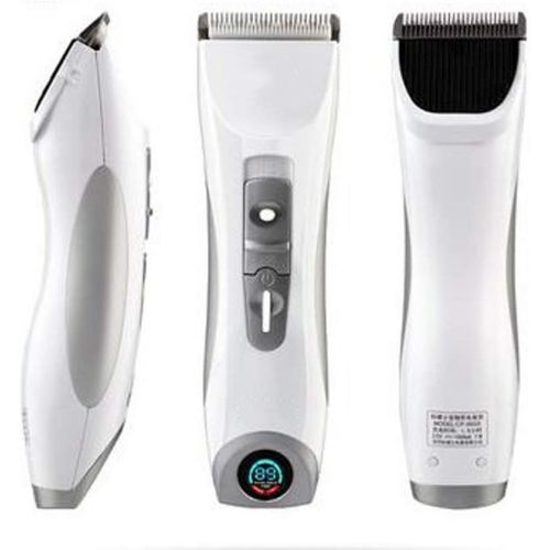  Black Manba LCD Pet Charging Hair Clipper Electric Scissors Pet Shaving Push