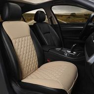 [아마존핫딜][아마존 핫딜] Black Panther Car Seat Covers, Luxury Car Protector,Universal Anti-Slip Driver Seat Cover with Backrest(1PC,Beige)