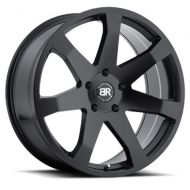Black Rhino MOZAMBIQUE Black Wheel with Painted Finish (20 x 8.5 inches /5 x 127 mm, 30 mm Offset)