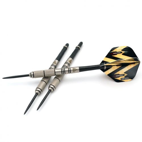  Black Scorpion CUESOUL Steel Tip 90% Tungsten Darts with Slim Dart Case