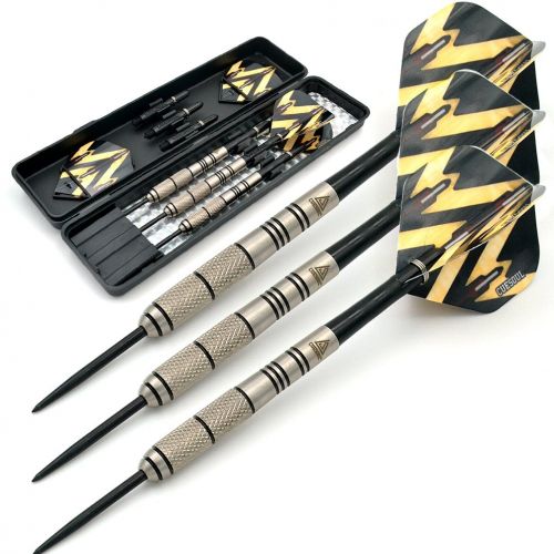  Black Scorpion CUESOUL Steel Tip 90% Tungsten Darts with Slim Dart Case