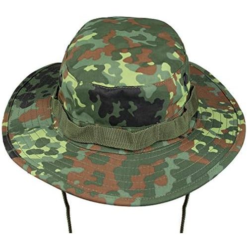 [아마존베스트]Black Snake US GI Outdoor Boonie Hat Nylon Brim Hat