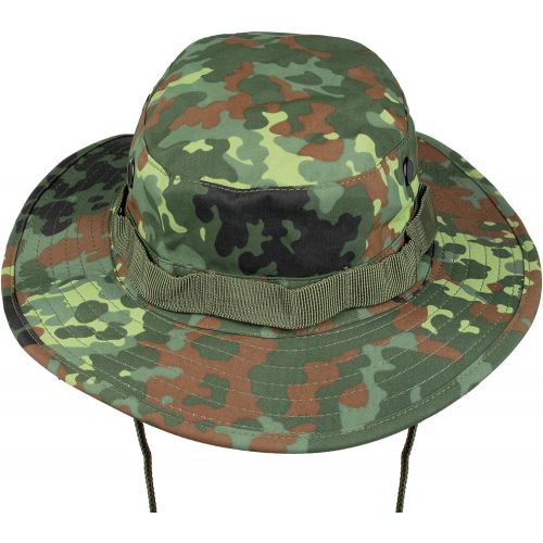  [아마존베스트]Black Snake US GI Outdoor Boonie Hat Nylon Brim Hat