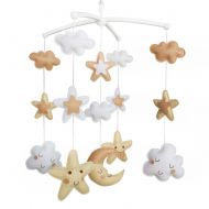Black Temptation [Clouds and Stars]Crib Decoration Musical Mobile, Beautiful Hanging Toy