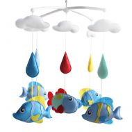 Black Temptation [Aquarium Fish] Infant Musical Mobile, Nursery Mobile, Baby Mobile