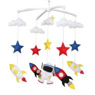 Black Temptation Colorful Room Decor Toy, Baby Toy, Musical Mobile, Baby Gift [Space Flight]