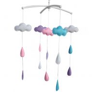 Black Temptation [Rain] Crib Mobile Crib Hanging Bell Musical Toy for Infant Bed