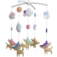 Black Temptation [Cute Sika Deers] Hanging Baby Toys, Colorful Decor, Crib Mobile