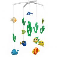 Black Temptation [Under The Sea] Rotate Bed Bell for Baby Musical Crib Mobile