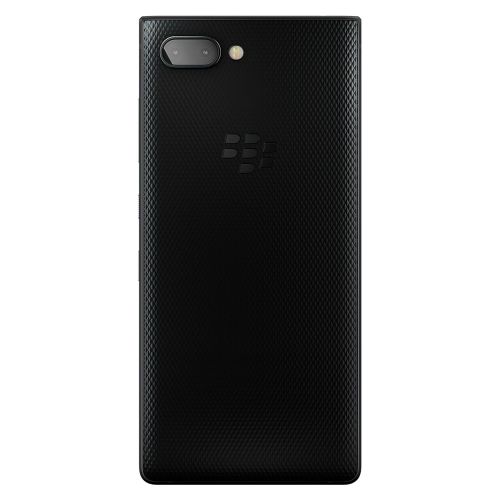 블랙베리 BlackBerry KEY2 128GB (Dual-SIM, BBF100-6, QWERTY Keypad) Factory Unlocked SIM-Free 4G Smartphone (Black Edition) - International Version