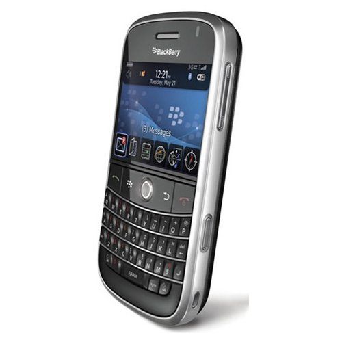 블랙베리 BlackBerry Bold 9000 Unlocked Phone with 2 MP Camera, 3G, Wi-Fi, GPS Navigation, and MicroSD Slot--International Version with No Warranty (Black)