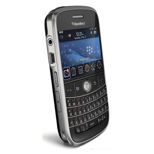 블랙베리 BlackBerry Bold 9000 Unlocked Phone with 2 MP Camera, 3G, Wi-Fi, GPS Navigation, and MicroSD Slot--International Version with No Warranty (Black)