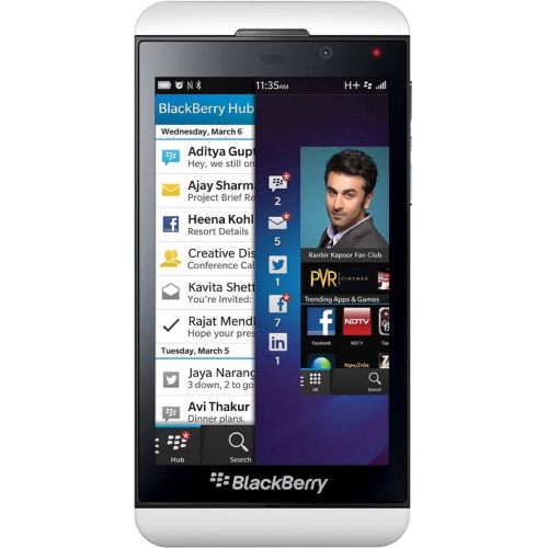 블랙베리 BlackBerry Blackberry Z10 16GB OS 10 GSM Unlocked Smartphone - Black