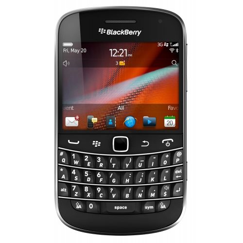 블랙베리 BlackBerry Bold Touch 9900 Unlocked GSM Touchscreen + Keyboard Smartphone - Black