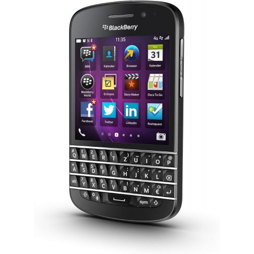 블랙베리 BlackBerry Blackberry Q10 Unlocked Cellphone, 16GB, Black