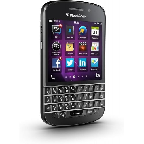 블랙베리 BlackBerry Blackberry Q10 Unlocked Cellphone, 16GB, Black