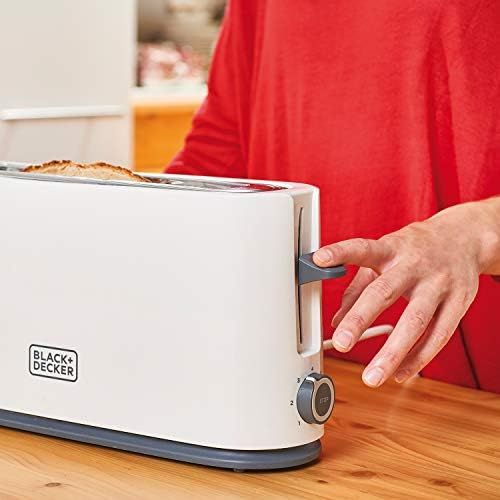  Black + Decker ES9600050B BXTO1001E Toaster, 1000, Kunststoff, Weiss