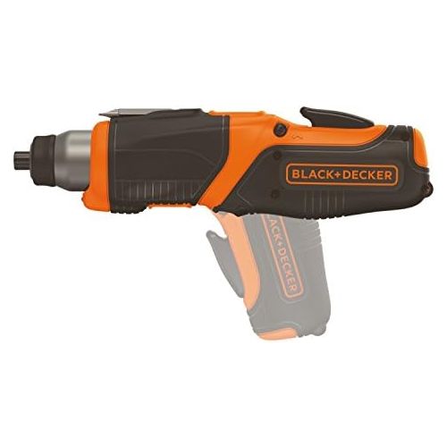  Besuchen Sie den Black+Decker-Store Black+Decker Pivot Akku-Schrauber (3.6V 1.5Ah Li-Ion, 2-Positionen-Handgriff, Rechts-/Linkslauf, LED-Arbeitsleuchte, magnetische Bit-Aufbewahrung, Akku-Ladezustandsanzeige, Gummier