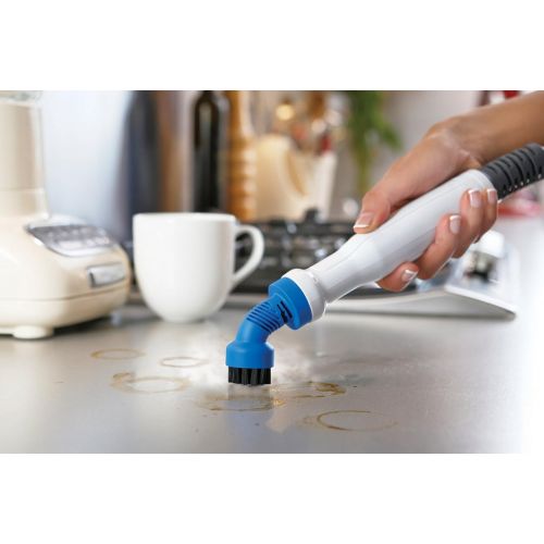  Black+Decker FSMH1300FX 7-in-1 Dampfbesen und Handdampfgerat Steam-Mop (1300W, mit Bodenverlangerung und Kalkschutzsystem, inklusive Zubehoer, AutoSelect Technologie fuer automatisch