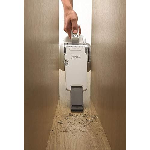  Black+Decker 10.8V Lithium Akku-Handstaubsauger Dustbuster Pivot, Handsauger beutellos, verstellbare Saugposition, gerauscharm und leicht, inkl. Fugenduese, Polsterbuerste und Wandha